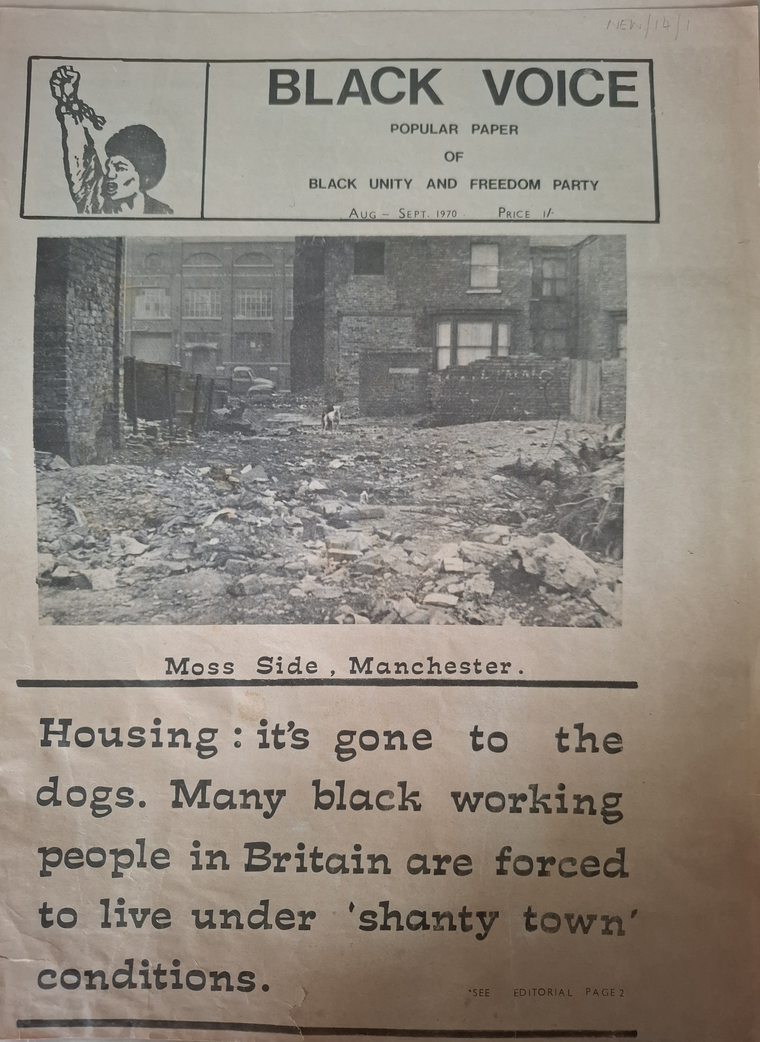 Black Voice Volume 1, Number 1