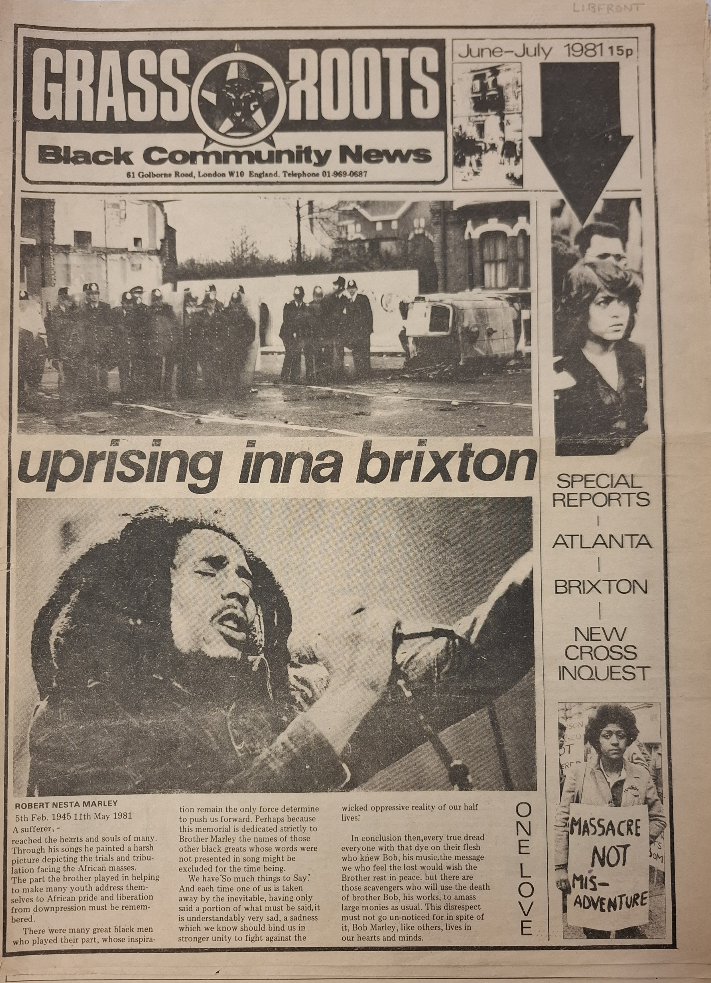 Grassroots: Uprising Inna Brixton